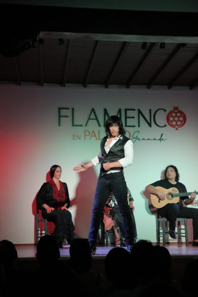 Espectáculo flamenco de baile, cante y guitarra en el Tablao de Flamenco en Palacio